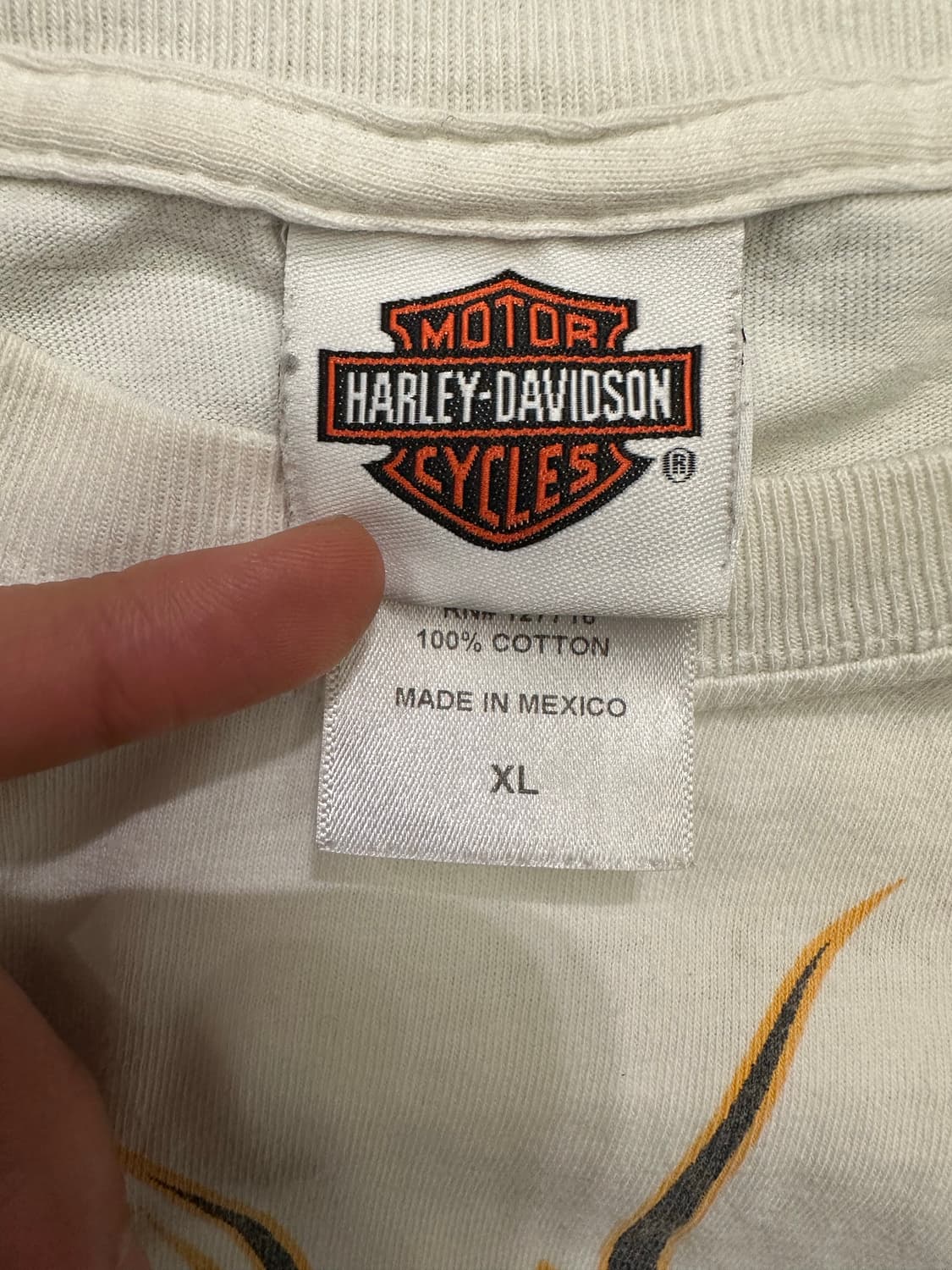 XL)할리데이비슨 00s 빈티지 롱슬리브 상품이미지4