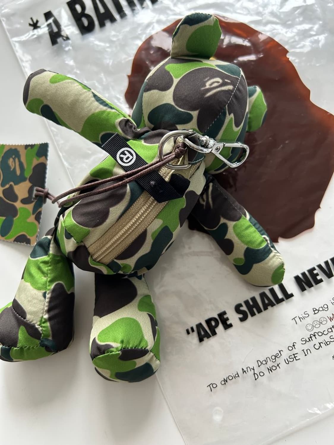 CAMO BEAR ECO BAG 카모 곰 에코백 상품이미지5