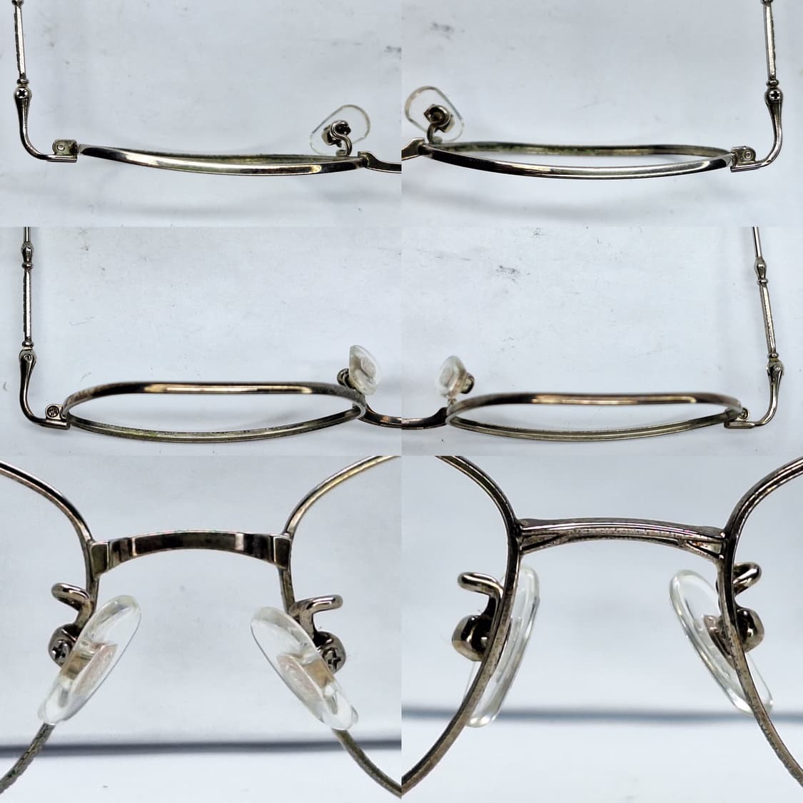 80s 빈티지 LANCEL 란셀 클래식 타원형 안경테 50mm/일본 수입 상품이미지3