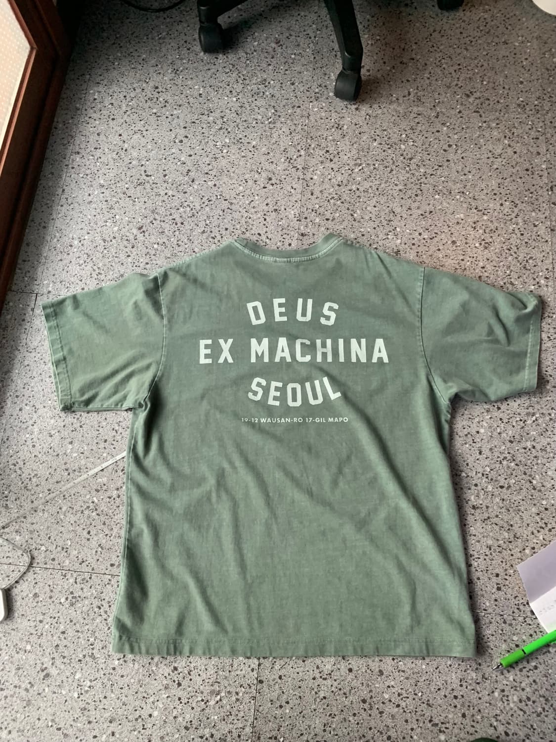 데우스 엑스 마키나 피그먼트 티셔츠 상품이미지2