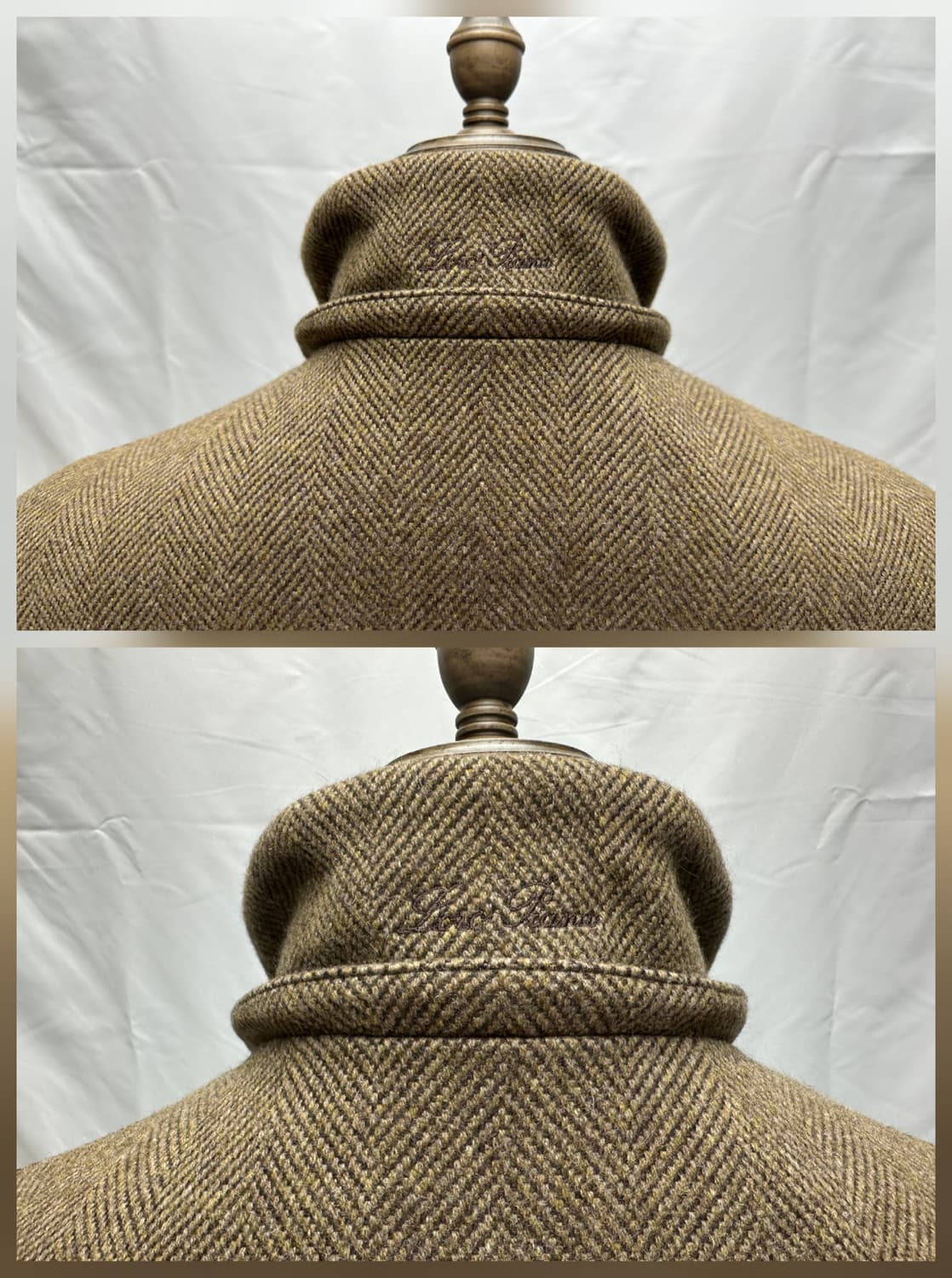 로로피아나 아이서 캐시미어 라쿤퍼 자켓 M(105) 판매 상품이미지4