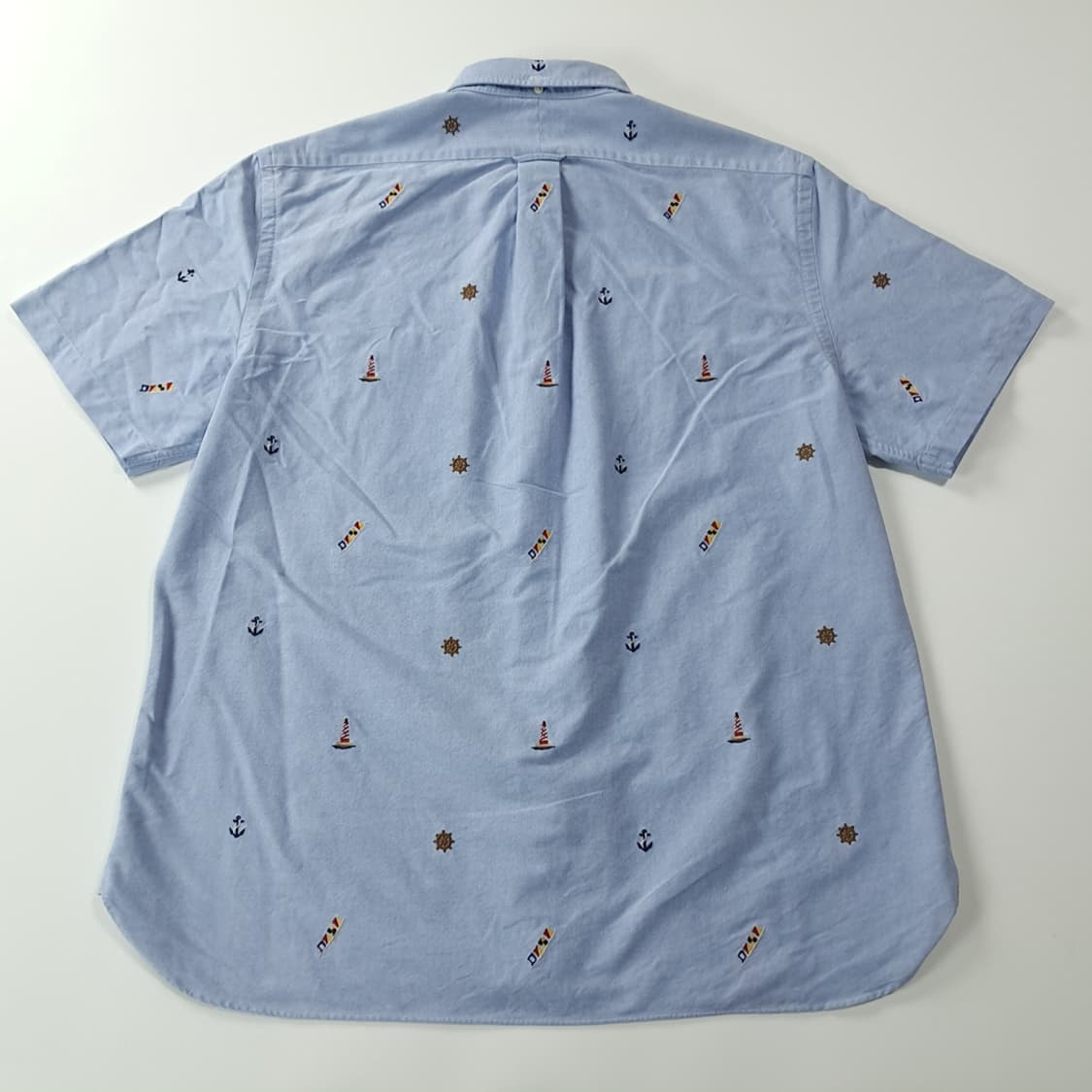 CK201 XL 폴로 클래식블루 마린 반팔 셔츠 남방 상품이미지6