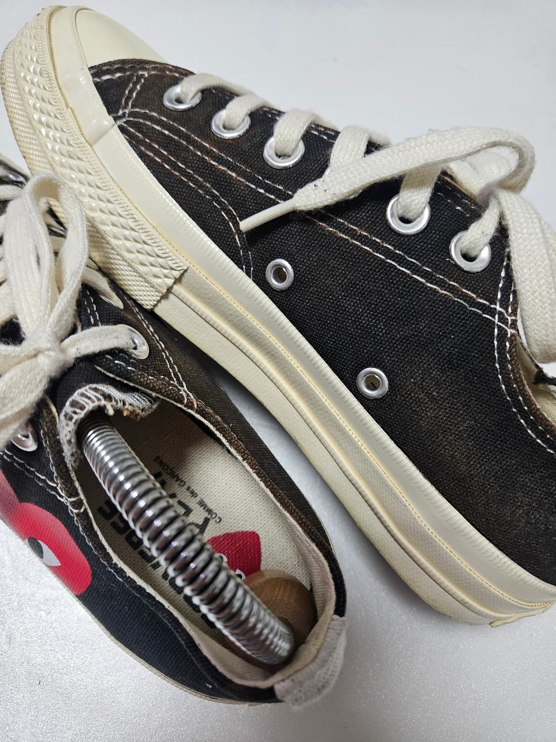 💛꼼데가르송x컨버스 240💛 상품이미지7