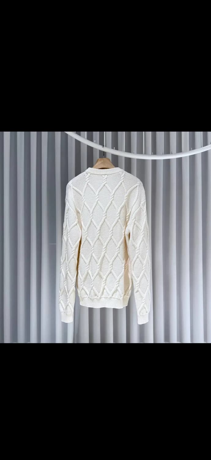 XL / 루이비통 엠벨리시드 케이블 울 블렌드 니트 / 25년형 상품이미지4