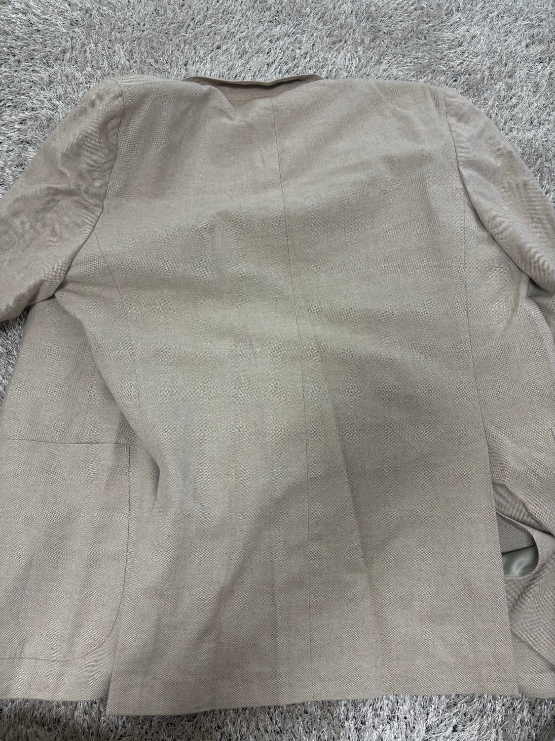 일제 PAUL STUART 면 블레이저 사이즈 105 상품이미지8