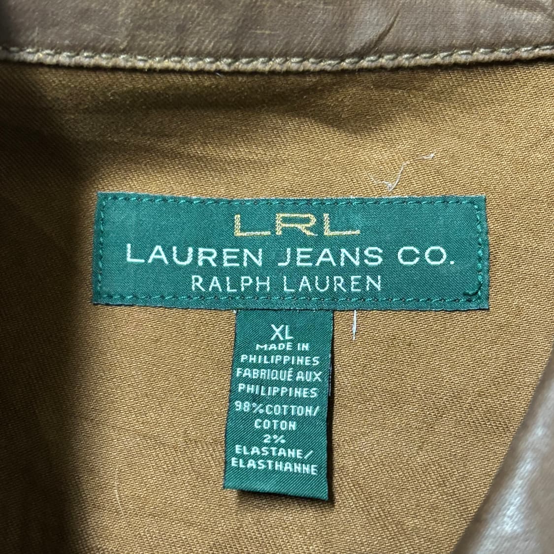 Lauren by Ralph Lauren Wax Cotton jacket 상품이미지3