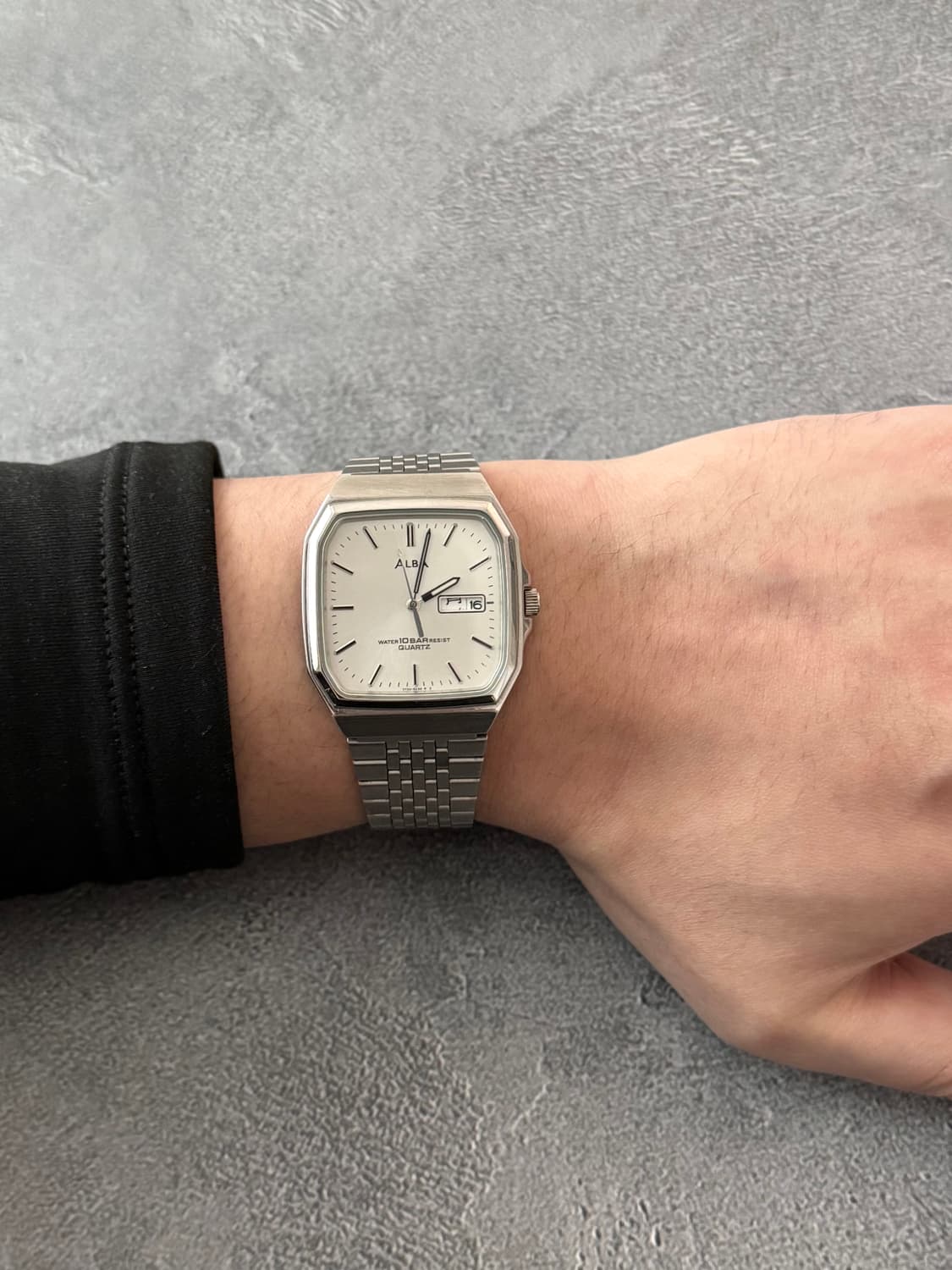 세이코 Seiko ALBA 쿼츠 스퀘어  상품이미지6