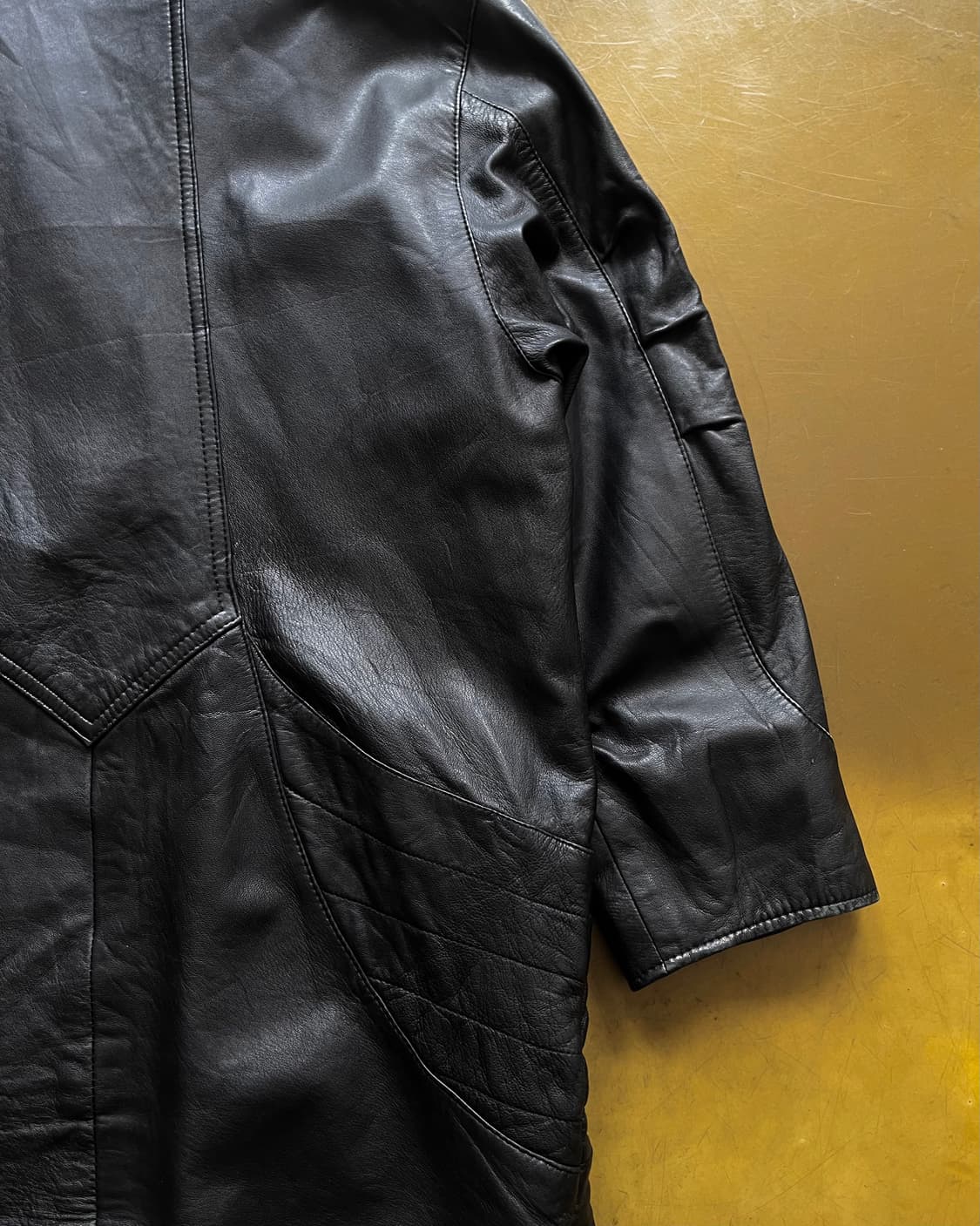 -1990s Jpn Real Lambskin Leather Coat 상품이미지10