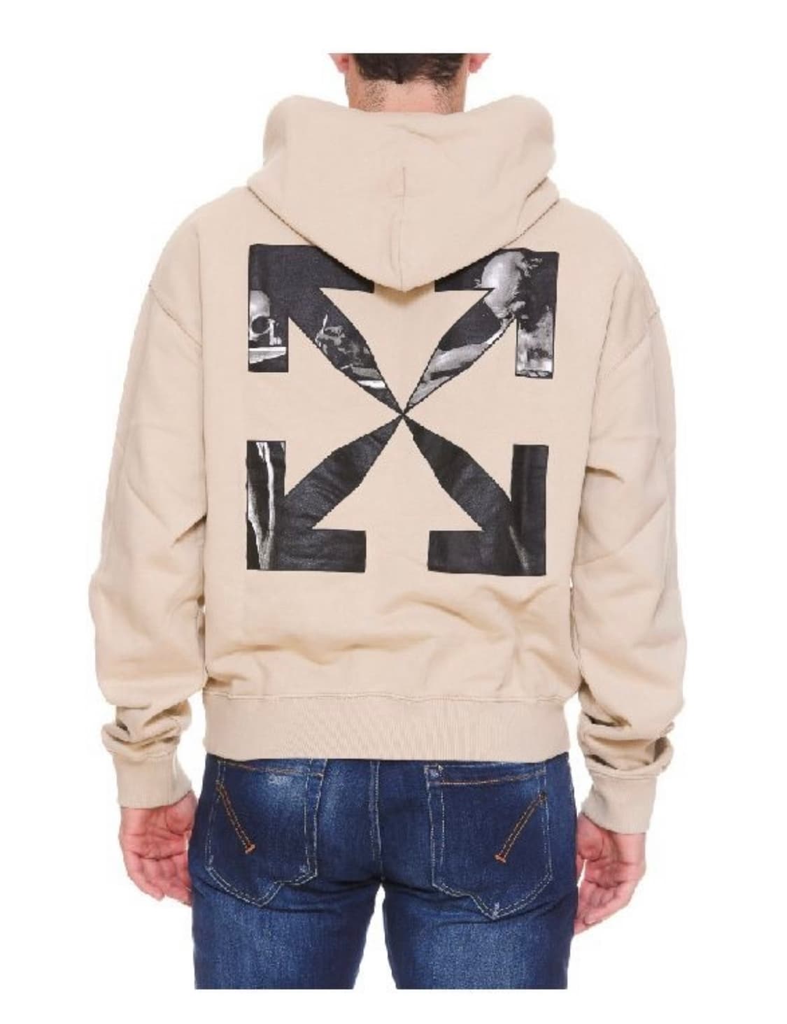 (새상품)오프화이트 남성 후드 상품이미지1