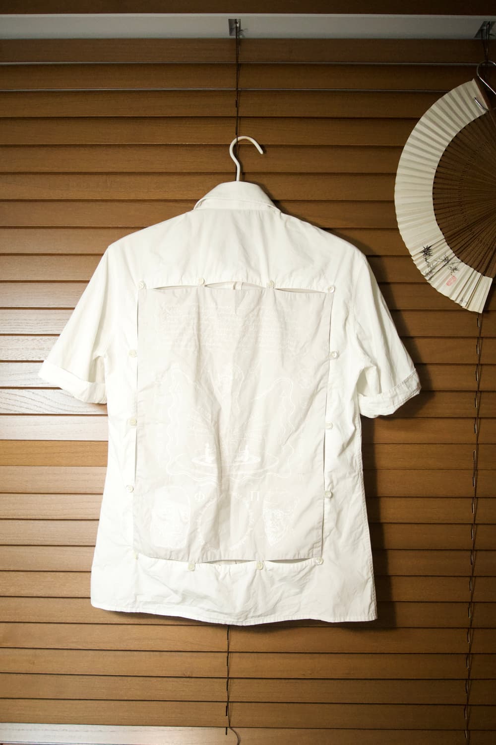 [46] 라프시몬스 아카이브 ss04 종교기 반팔 셔츠 상품이미지3