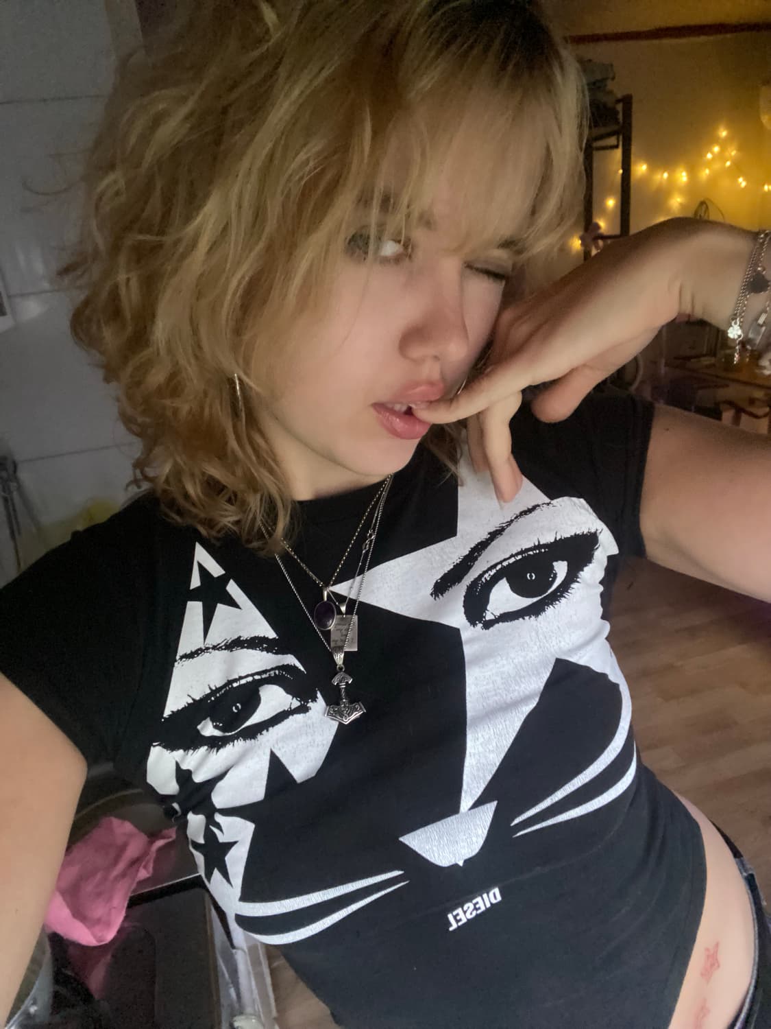 S 디젤 빈티지 반팔티 상품이미지2