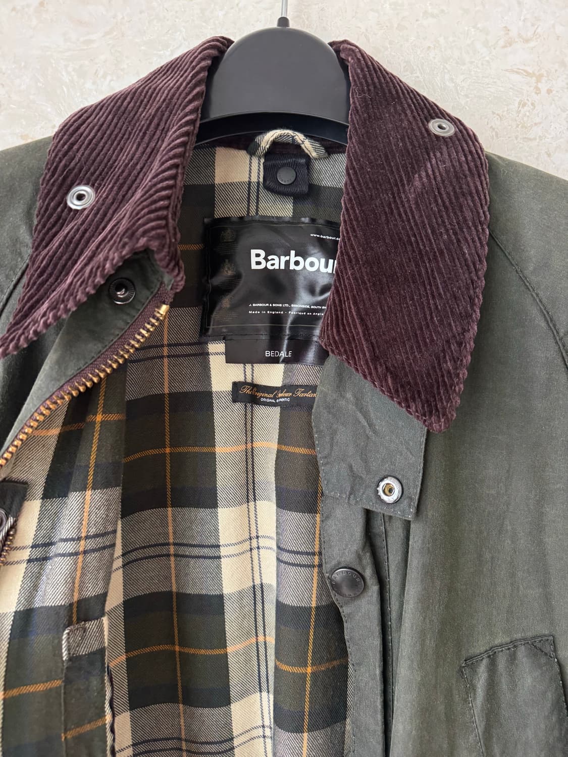 바버 왁스자켓 상품이미지2