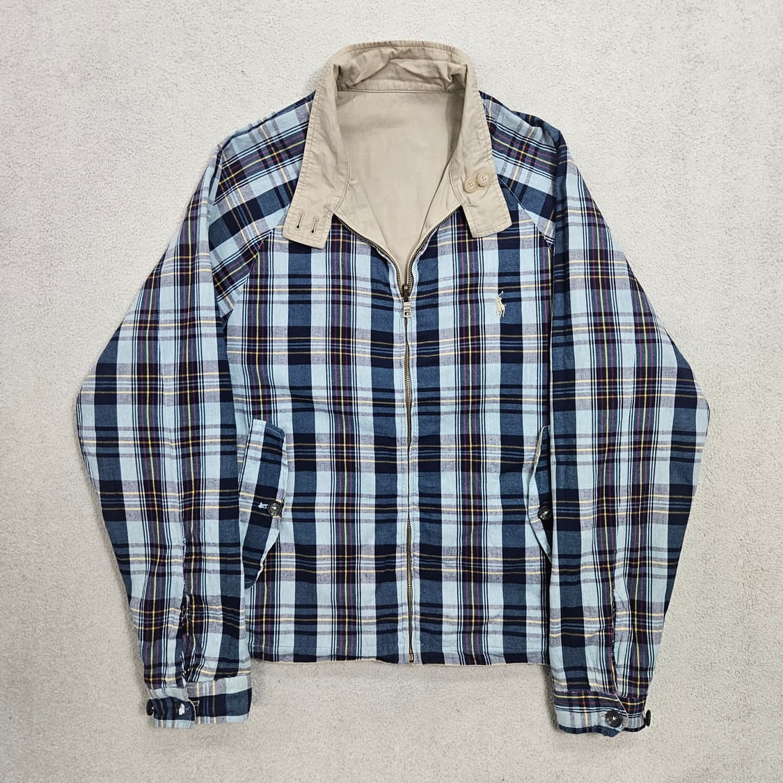 폴로 랄프 로렌 리버시블 헤링턴 자켓 M 상품이미지2