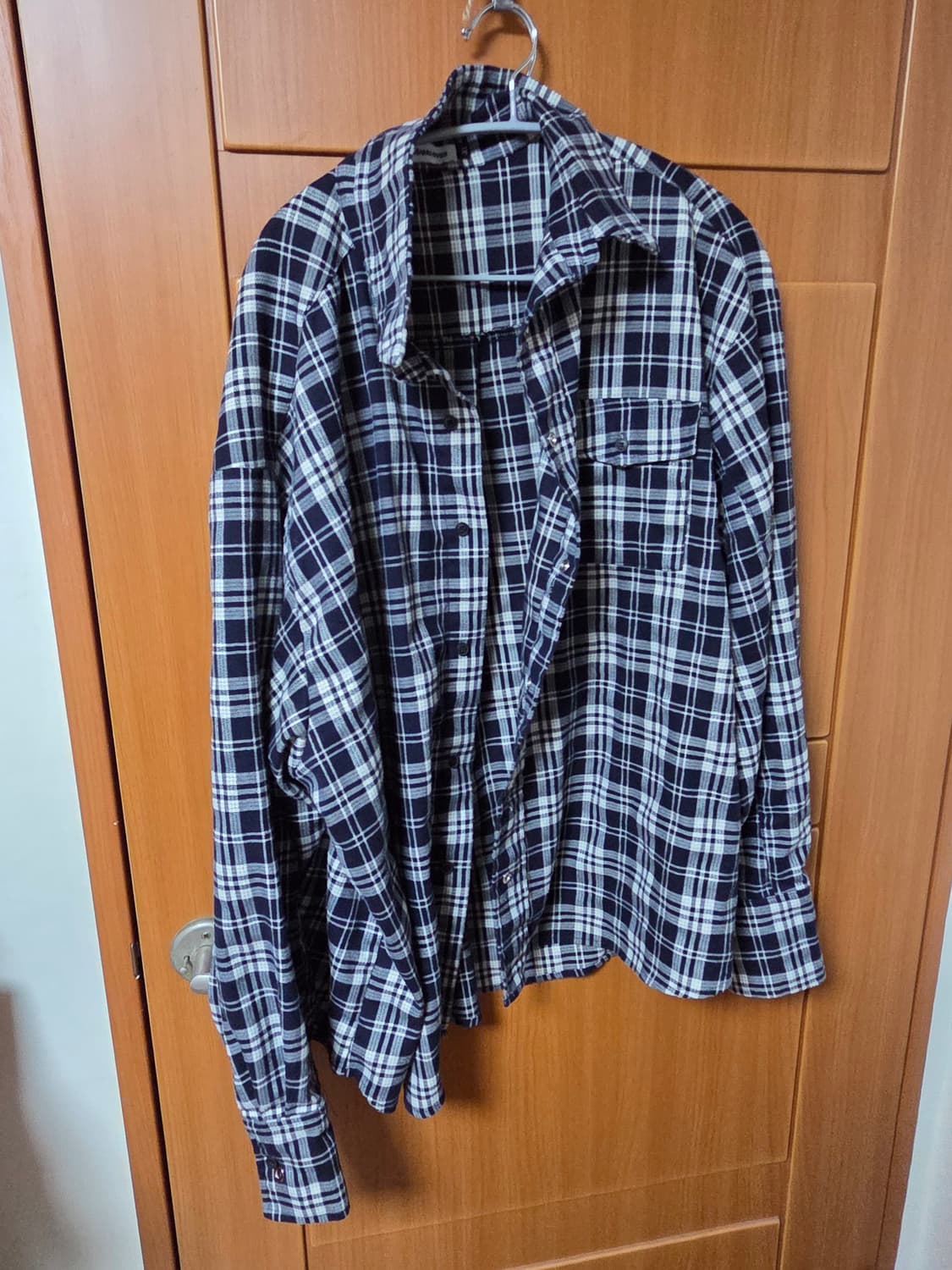 ANTERIORLOVED 체크 셔츠 XL 상품이미지4