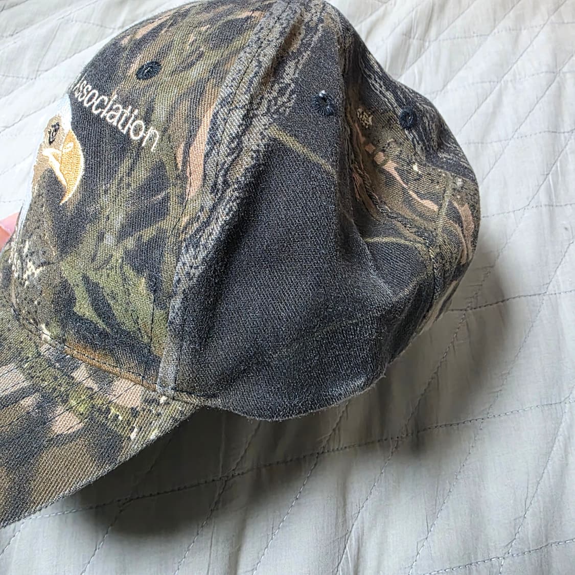 [OS] 빈티지 NRA 골든이글 6패널 볼캡 리얼트리 상품이미지3