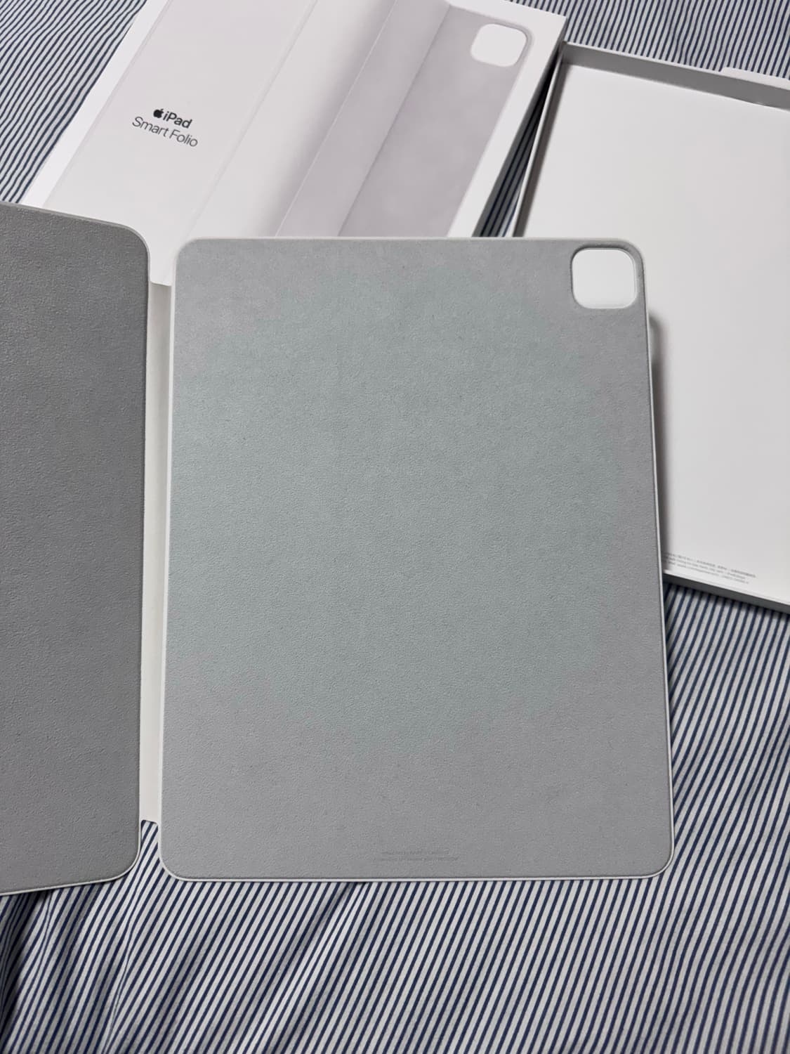 아이패드 프로 12.9 정품 스마트 폴리오 케이스 화이트 상품이미지4