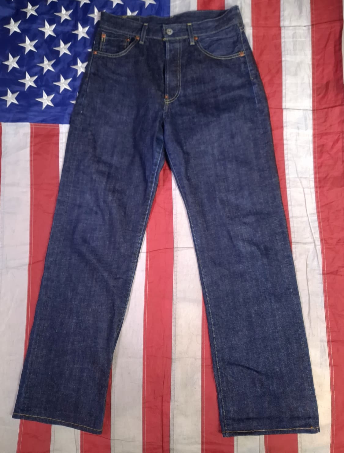 오리지날 90's 일본판 리바이스 702 신치백 셀비지 데님진 상품이미지6