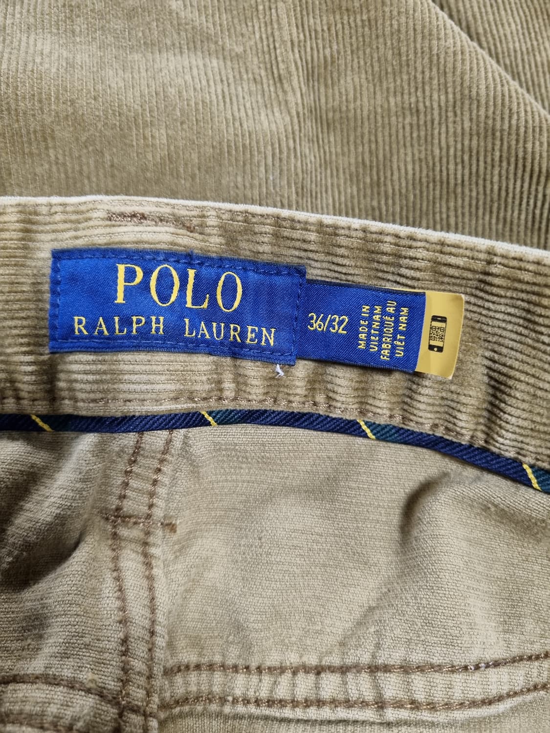 폴로랄프로렌 남성 코듀로이 팬츠  상품이미지3