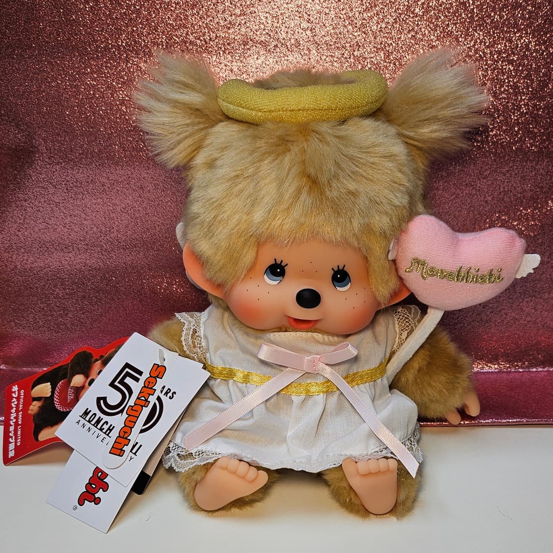 50주년 천사 몬치치 sekiguchi monchhichi angel 상품이미지1