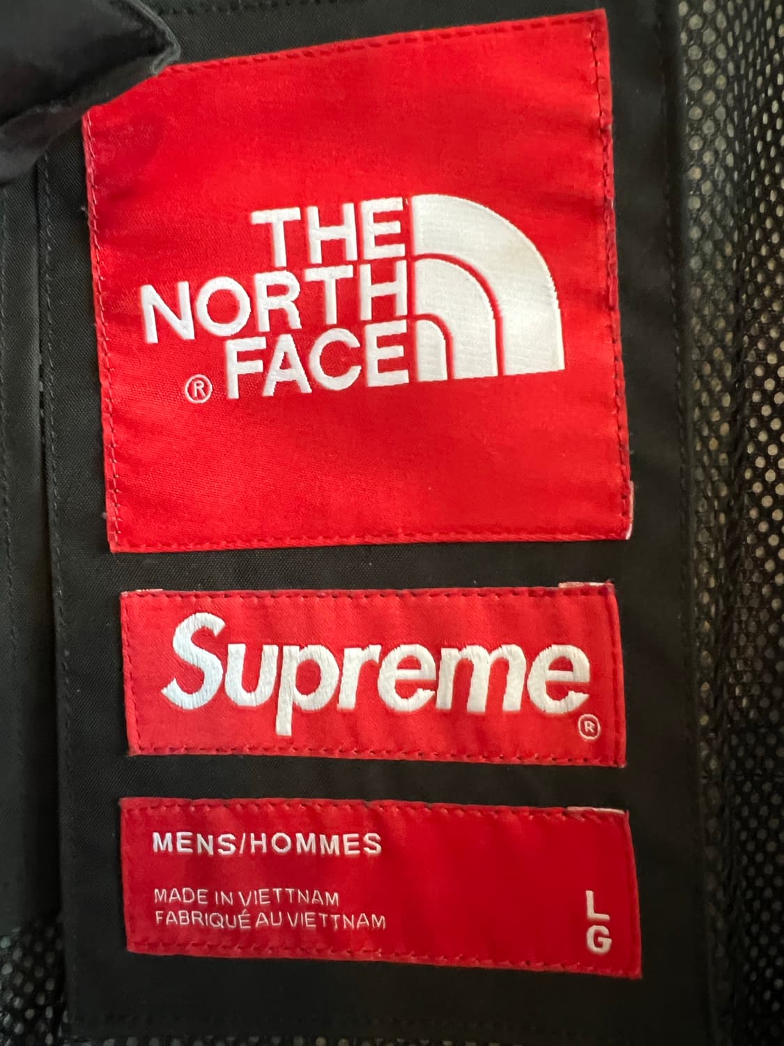 노스페이스*슈프림 콜라보 사이즈 L 상품이미지5