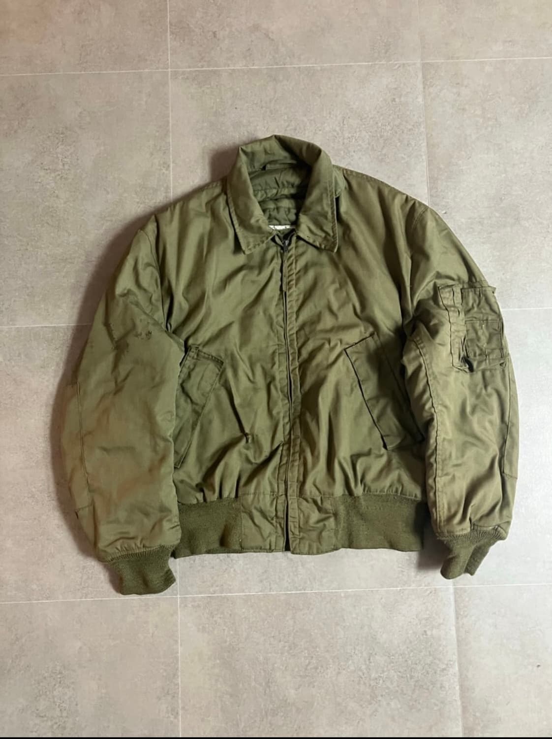 오리지널 미군 cvc 탱커자켓 상품이미지2