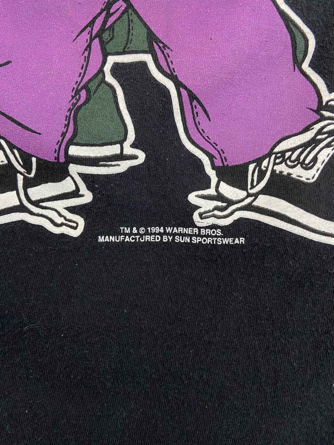 1994 워너브로스 벅스 버니 & 테즈 반팔 티셔츠 상품이미지5