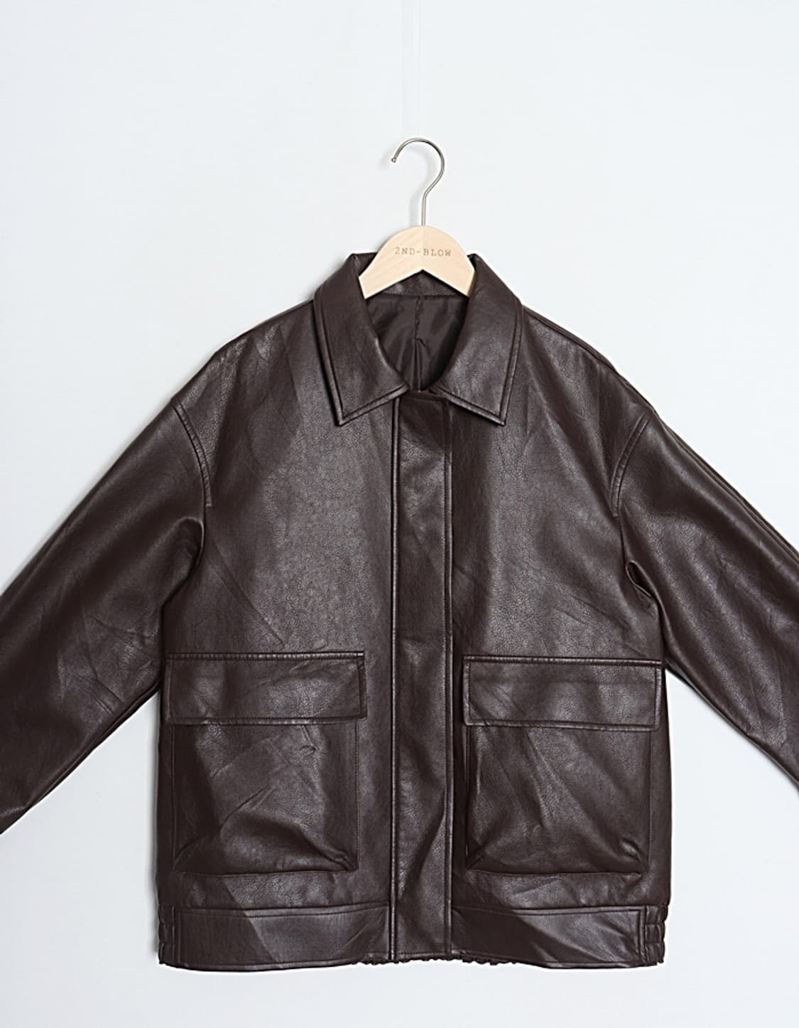 G U FauxLeather Blouson 상품이미지3