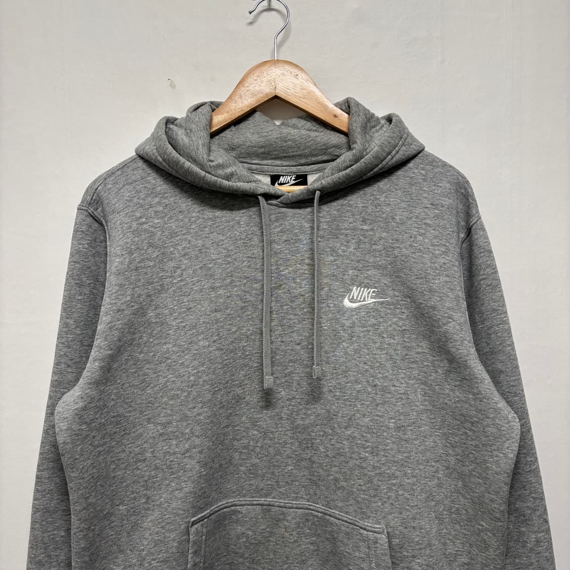 나이키 스우시 그레이 후드티 상품이미지2