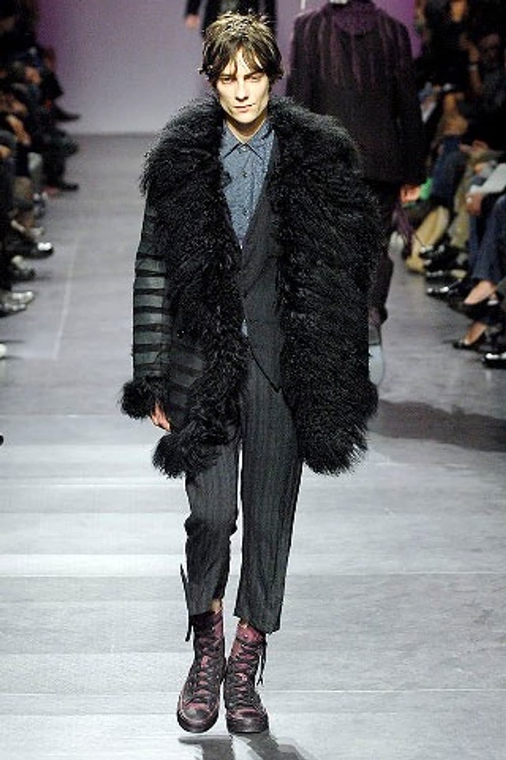 08AW 앤드뮐미스터 몽골리안 퍼자켓 상품이미지1