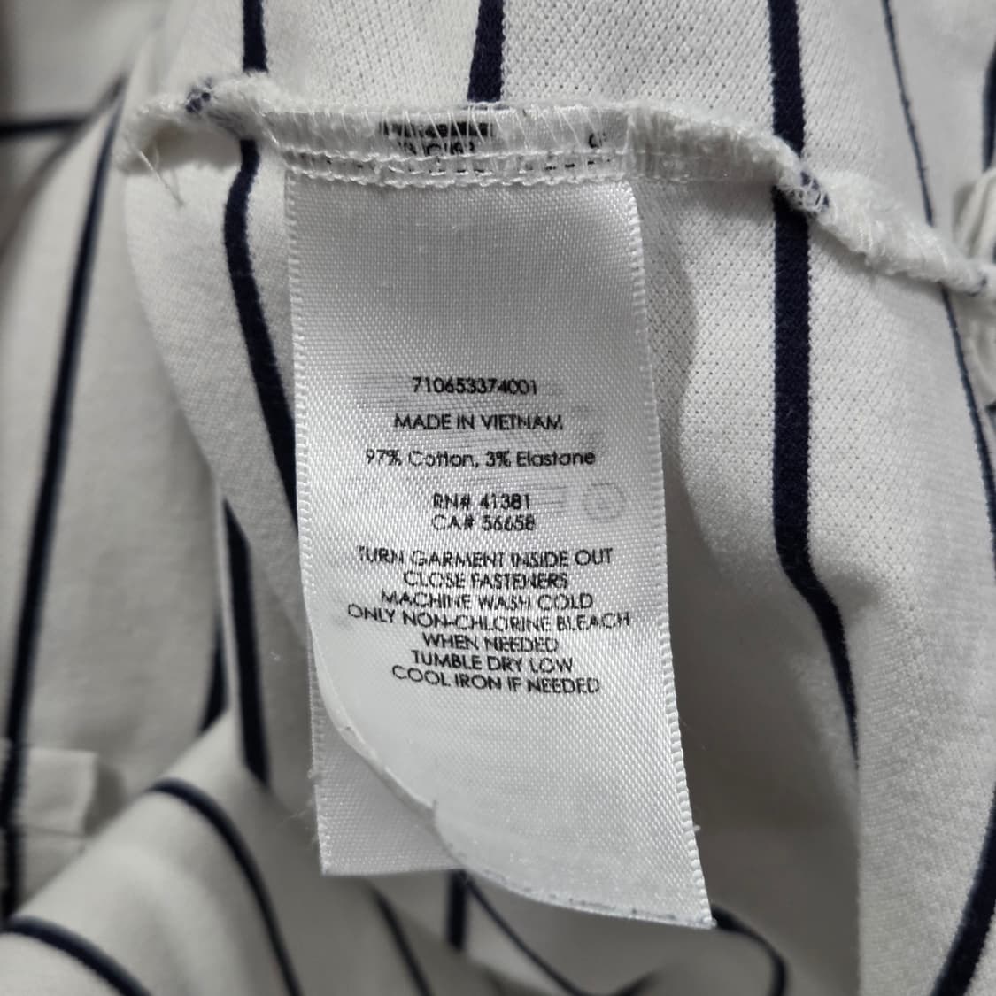 폴로랄프로렌 피케 스트라이프 반팔 카라티 L 상품이미지4