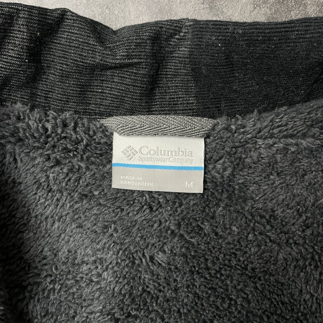 COLUMBIA 컬럼비아 빈티지 블랙 체크 코튼 셔츠자켓 A00421 상품이미지9