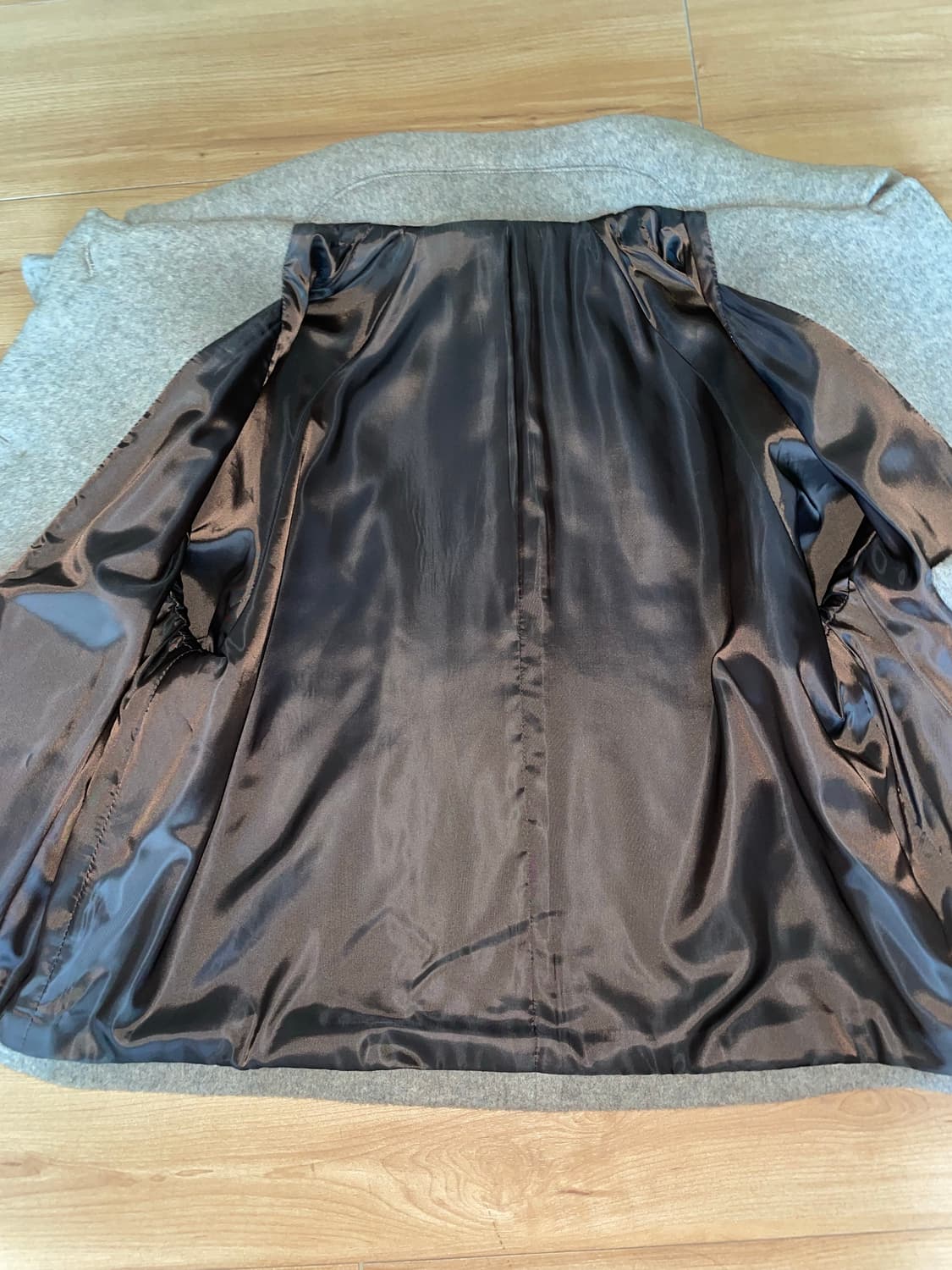 노멜렛 잔느 울 크롭 코트 애쉬모카 상품이미지7