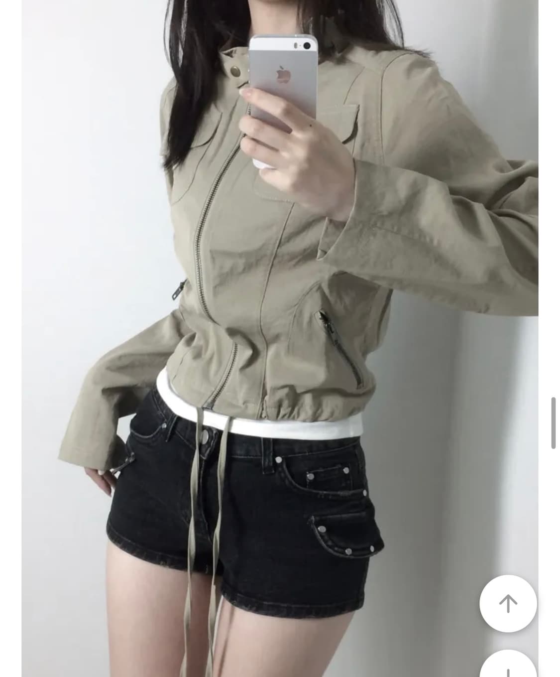 에이블리 빈티지 슬림 자켓  상품이미지4