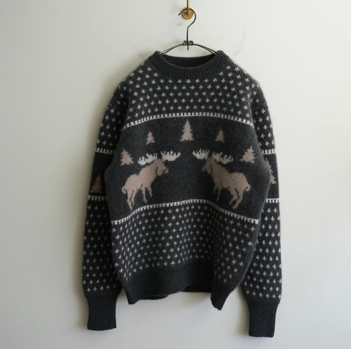 마티앤선즈 자카드 풀오버 순록 상품이미지1