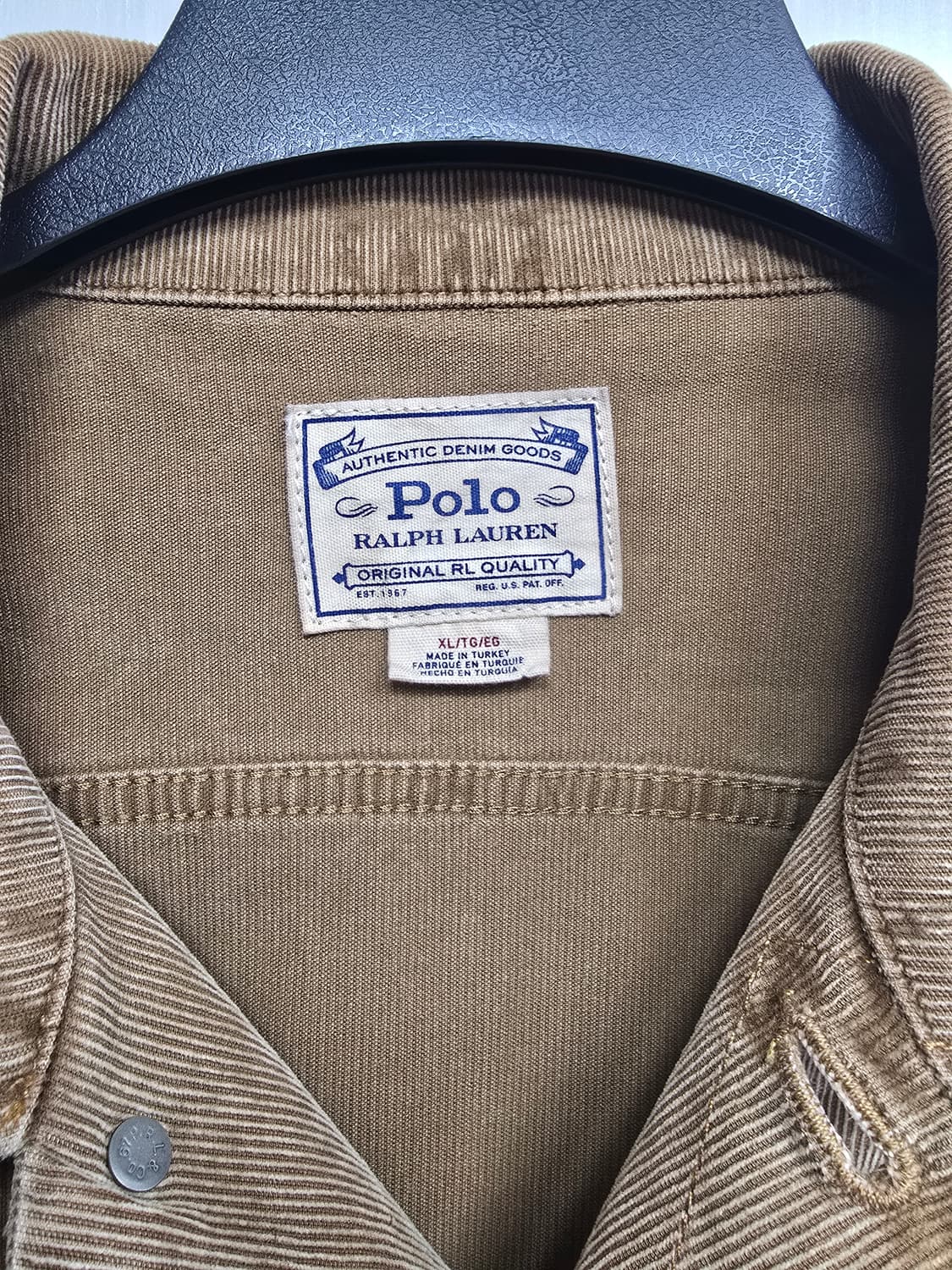 폴로 코듀로이 트러커 자켓 XL사이즈 상품이미지3