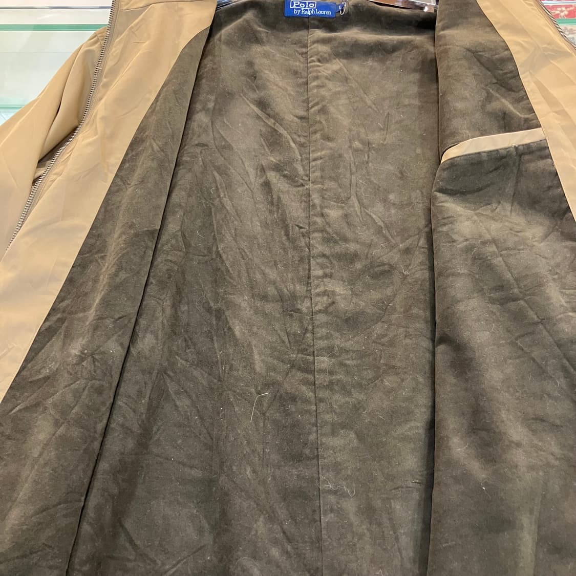 폴로 랄프로렌 베이지 점퍼 L 상품이미지7