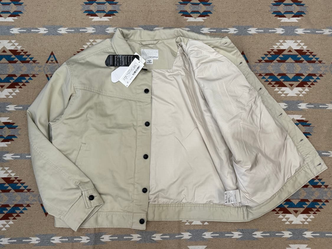 [XL] 나나미카 인슐레이션 트러커 자켓 베이지 상품이미지4