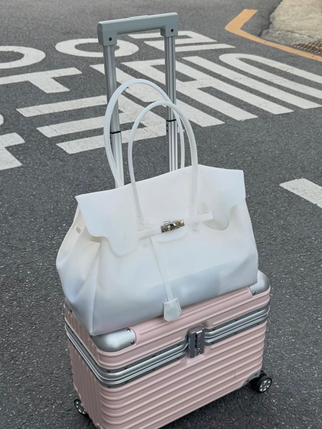 젤리 버킨 화이트 라지 상품이미지7