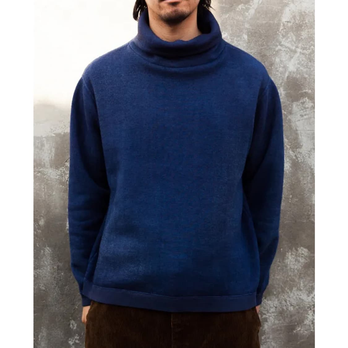 포터클래식 코튼 울 하이넥 풀오버 스웨터 XL사이즈 상품이미지2