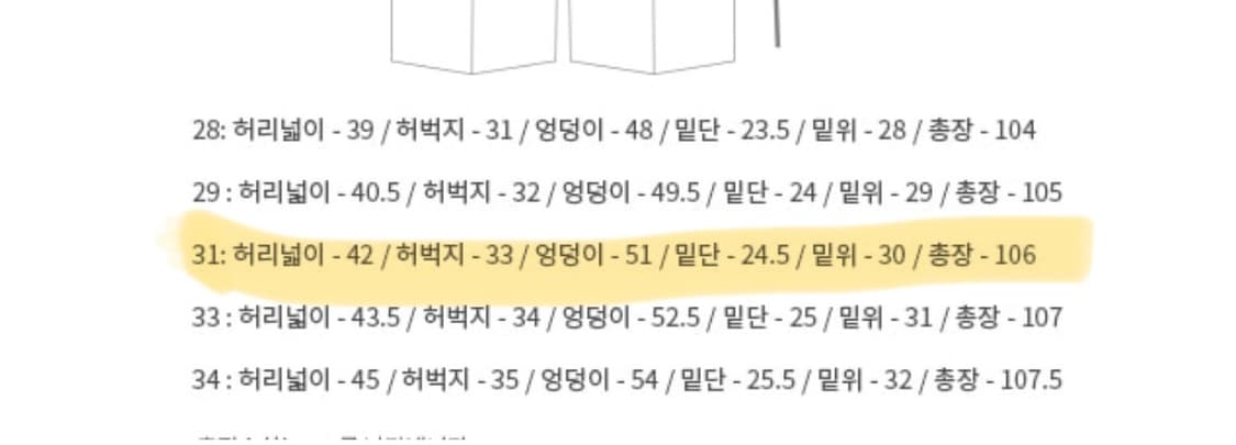 앤더슨벨 워시드블루 지퍼 와이드 레그 진 31 상품이미지5