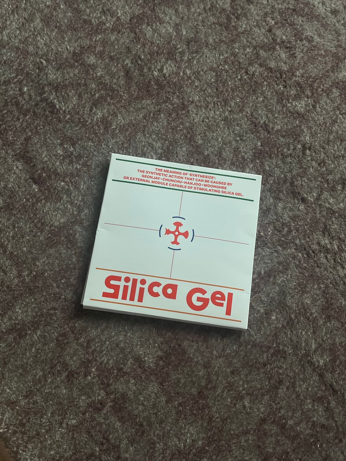 (당일배송) 실리카겔 콘서트 기프트 반다나 상품이미지1