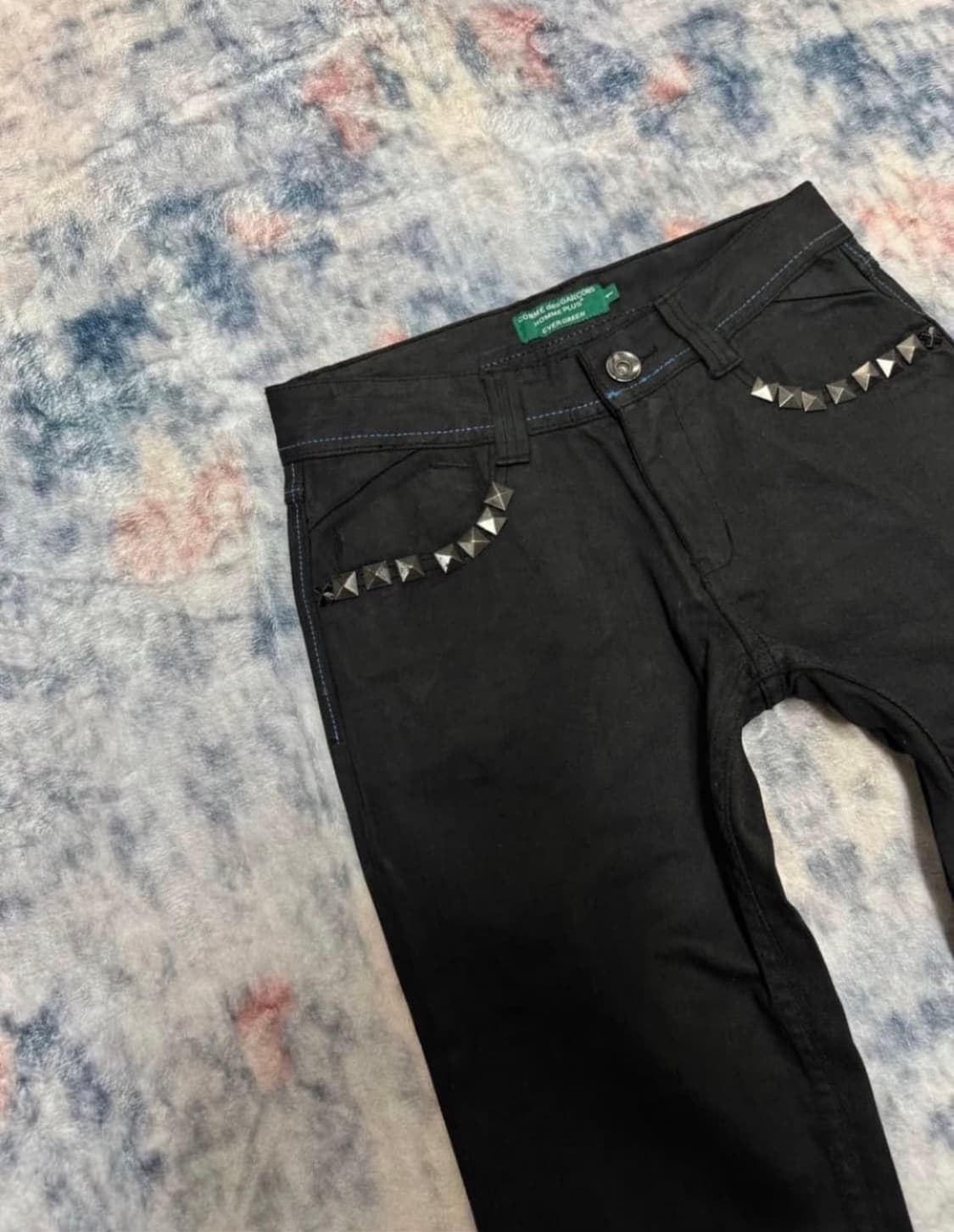 CDG Homme Plus stud rock coating jean 상품이미지3