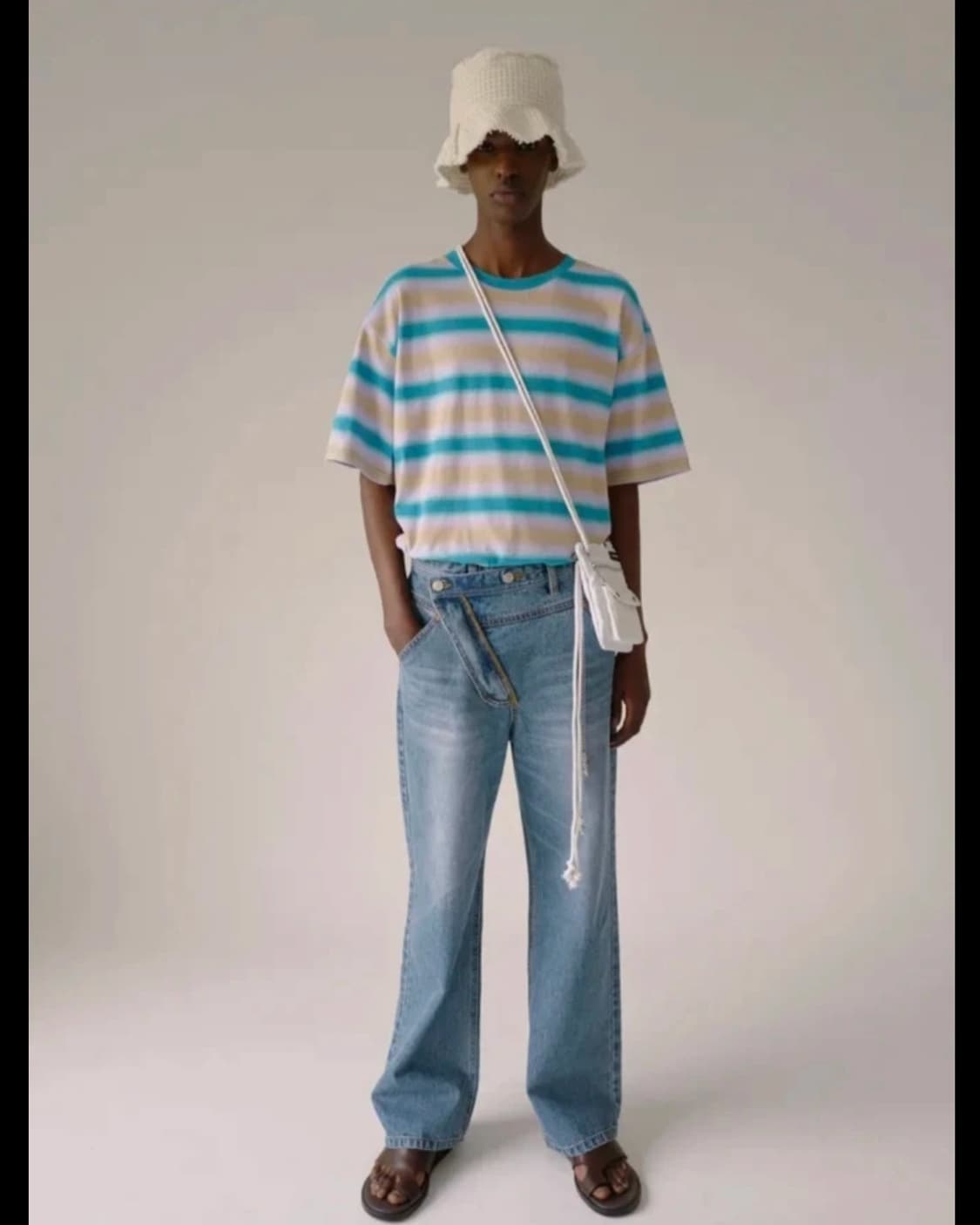 앤더슨벨 로니와이드  데님청바지 ( 남성용) 상품이미지2