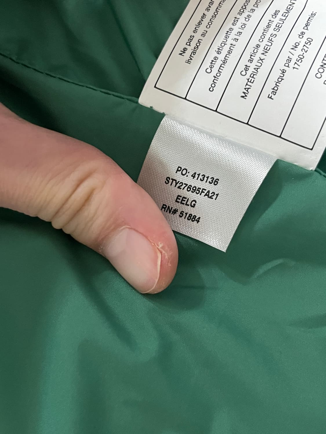 파타고니아 라달리 파카 패딩 S 그린 상품이미지8