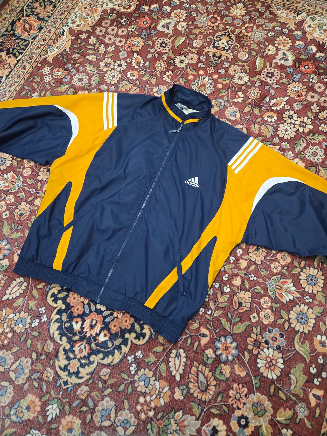 XL 아디다스 올드스쿨 배색 윈드브레이커 자켓(실측2XL) 상품이미지2