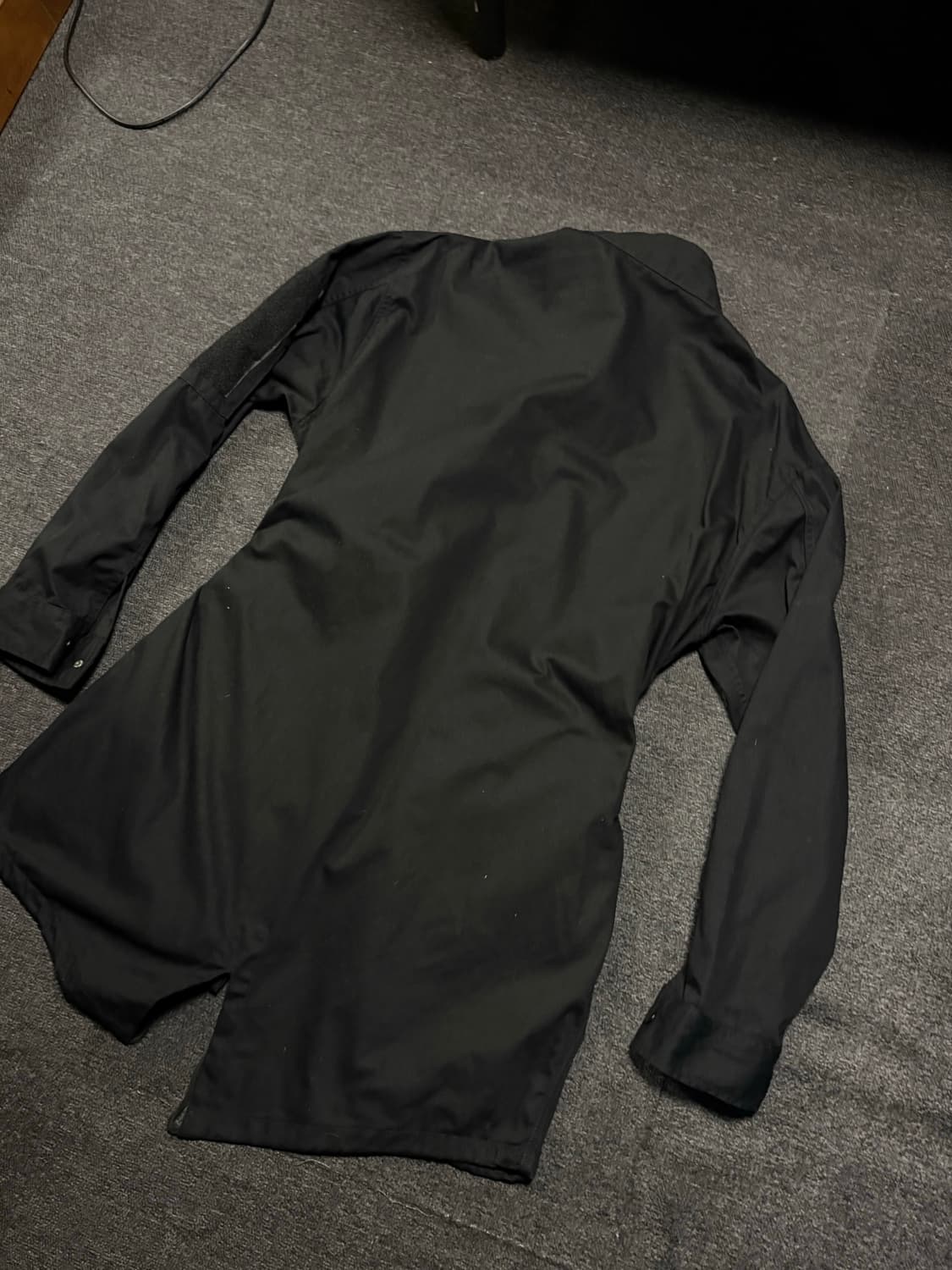 JPN Black Fishtail punk parka 상품이미지3