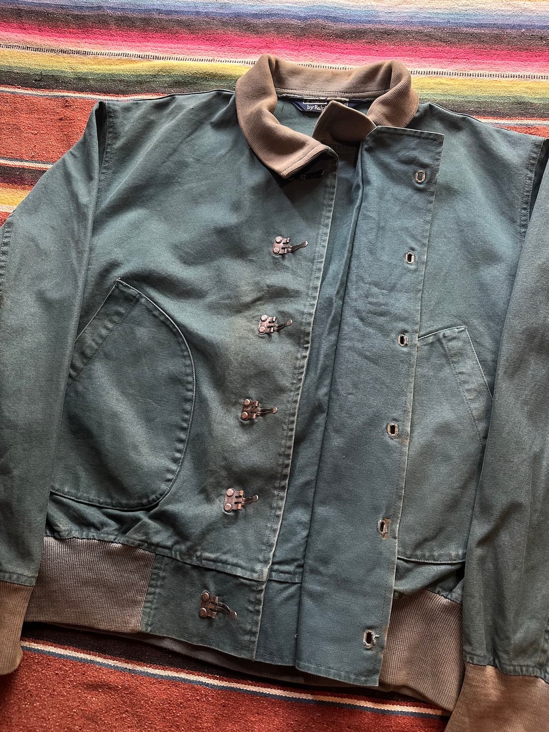 90s 빈티지 폴로 랄프로렌 USN 덱 훅 자켓 상품이미지4