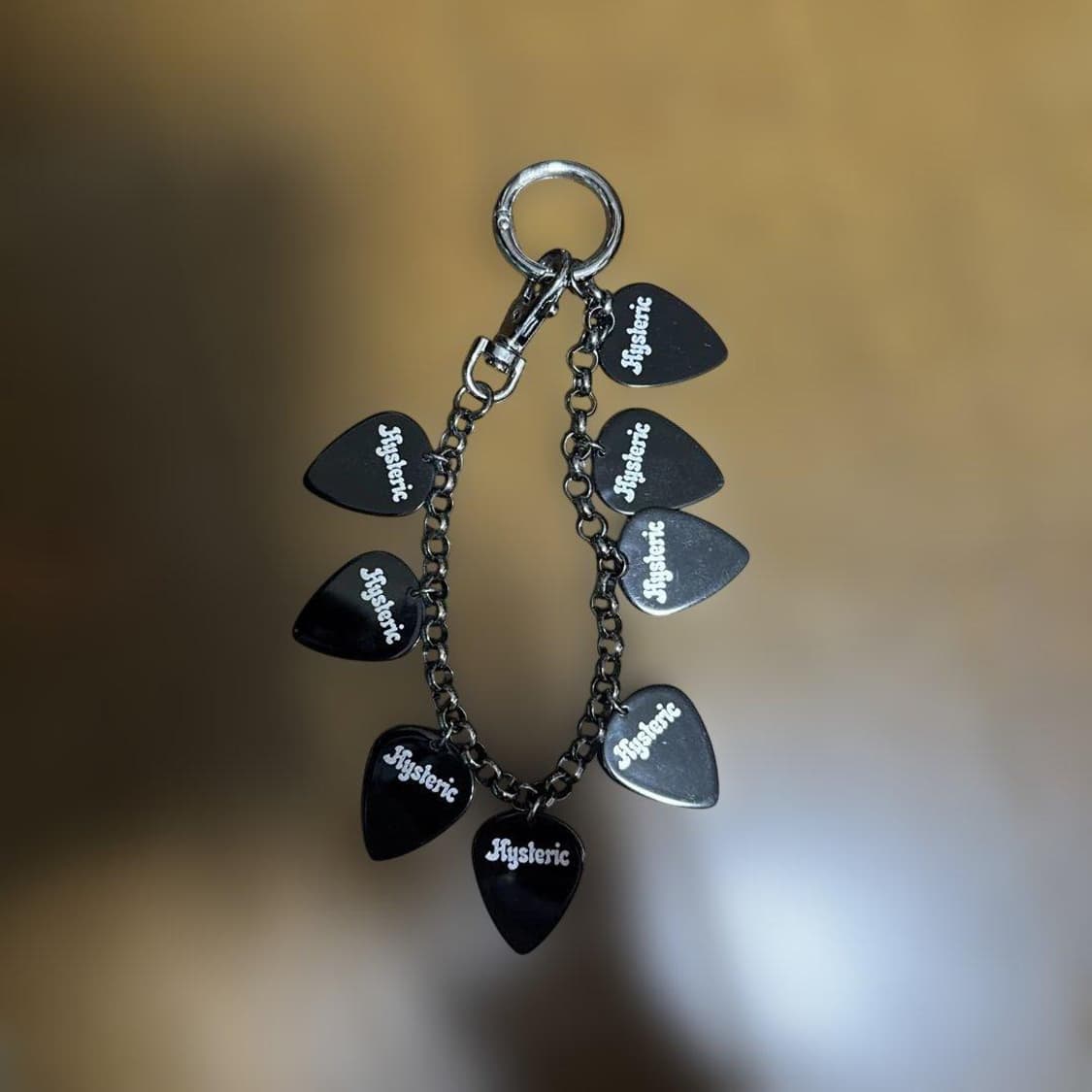 히스테릭 글래머 기타 피크 참 키링 상품이미지2