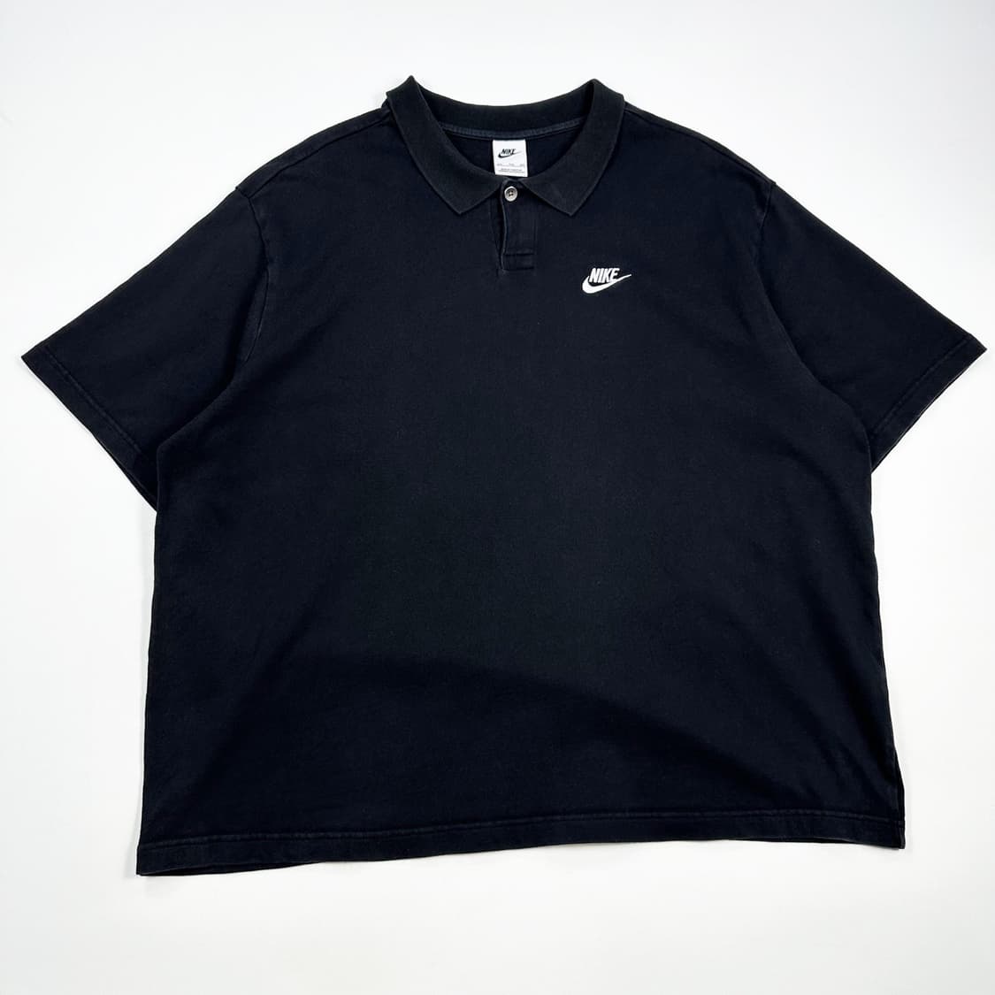 나이키 퓨추라 오버핏 블랙 카라 반팔 티셔츠 (XXL) 상품이미지2