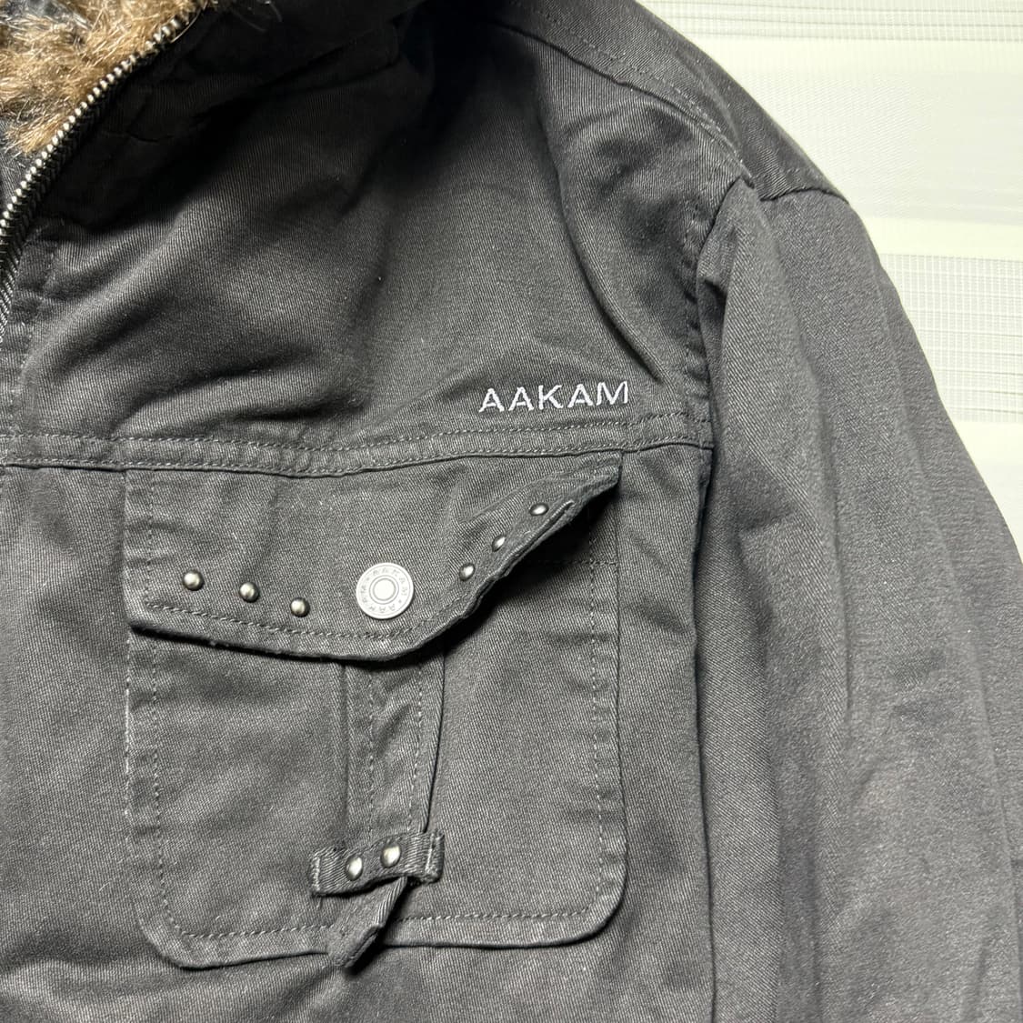 아캄 하이넥 퍼자켓 상품이미지2